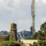 cornwall building site UK United Down Geothermal Well